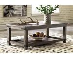 Ashley Signature Brown Wood Coffee Table, 26"x48