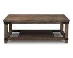 Ashley Signature Brown Wood Coffee Table, 26"x48