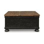 Valebeck Farmhouse Lift Top Coffee Table with Storage