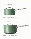 Caraway 3qt Nonstick Ceramic Sauce Pan in Sage