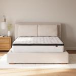 Ashley Chime Hybrid Mattress, Foam, White, Full Size