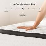 Ashley Chime Hybrid Mattress, Foam, White, Full Size