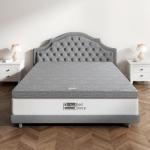 Queen Memory Foam Mattress Topper with Gel & Charcoal