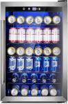 145 Can Mini Beverage Refrigerator with Glass Door