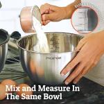 5-Piece Stainless Steel Mixing Bowls with Lids