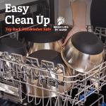 5-Piece Stainless Steel Mixing Bowls with Lids