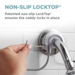 Rustproof Aluminum Shower Caddy in Satin Chrome