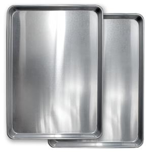 Heavy Duty Aluminum Half Sheet Baking Pan Set