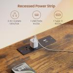 SEDETA 94.5" Dual Home Office Desk with Storage