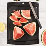 Epicurean Non-Slip Cutting Board, Slate/Black 19.5" x 14.5