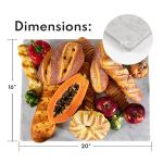 Lovdeco Large White Marble Cutting Board, 20x16 Inch