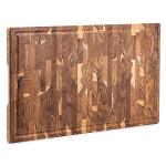 Extra Large Teak Wood Cutting Board with Grip