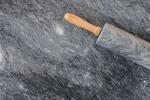 16x24 Inch Gray Marble Pastry Board with Non-Slip Feet