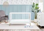 Sloane 7-Piece Baby Nursery Furniture Set in White
