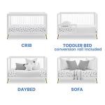 Sloane 7-Piece Baby Nursery Furniture Set in White