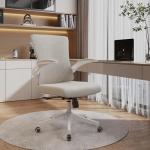 Ergonomic Mesh Office Chair with Flip-Up Arms