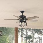 Hunter Rustic 52-Inch Starklake Ceiling Fan with LED Bulbs