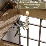 GLSLAND Extra Large Black Full-Length Mirror