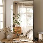 GLSLAND Extra Large Black Full-Length Mirror