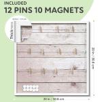 Magnetic Collage Frame in Rustic Wood Finish