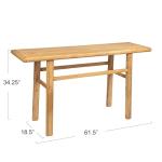 Natural Reclaimed Wood Console Table by Bloomingville