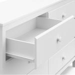 Storkcraft Alpine 6-Drawer White Dresser
