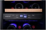 15-Inch 26-Bottle Dual Zone Wine Cooler