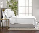 Luxurious Bamboo Bedding Set for King Size, White