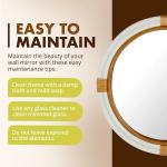 Kouboo Rattan Nautical Decorative Wall Mirror