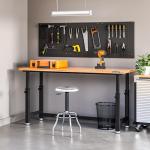 Seville Classics 6-Gallon Mesh Trash Can Set