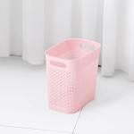 Pink 3 Gallon Plastic Trash Can for Any Room