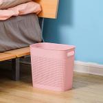 Pink 3 Gallon Plastic Trash Can for Any Room