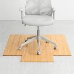 Natural Wood Chair Mat, 44 x 52