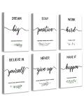 Inspirational Motivational Wall Art for Home Office