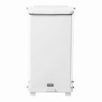 Rubbermaid Step-On Waste Container, 25 Liters, White