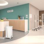 Rubbermaid Step-On Waste Container, 25 Liters, White