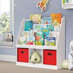 White RiverRidge Bookrack for Stylish Storage