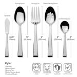 Mikasa Kyler 65-Piece Stainless Steel Flatware Set