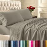 California Design Den Queen Cotton Sheet Set - Taupe