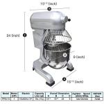 10-Quart Heavy Duty Stainless Steel Food Mixer