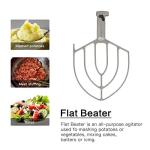 10-Quart Heavy Duty Stainless Steel Food Mixer