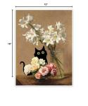 Vintage Cat Wall Art - Henri Fantin Latour Print