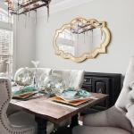 Gold Beveled Edge Decorative Wall Mirror, 24" x 36