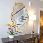 Gold Beveled Edge Decorative Wall Mirror, 24" x 36