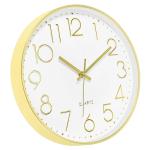 Lumuasky Modern Silent Wall Clock - 12 inch