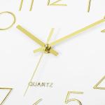 Lumuasky Modern Silent Wall Clock - 12 inch