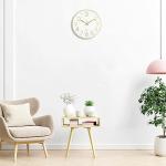 Lumuasky Modern Silent Wall Clock - 12 inch