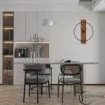 Extra Large Brown Wall Clock with Metal Frame