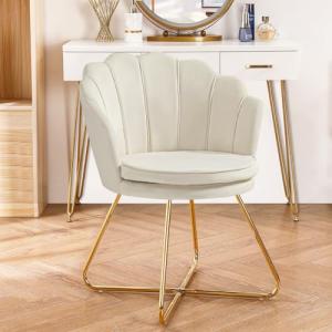 Velvet Accent Chairs for Makeup and Living Room