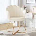 Velvet Accent Chairs for Makeup and Living Room